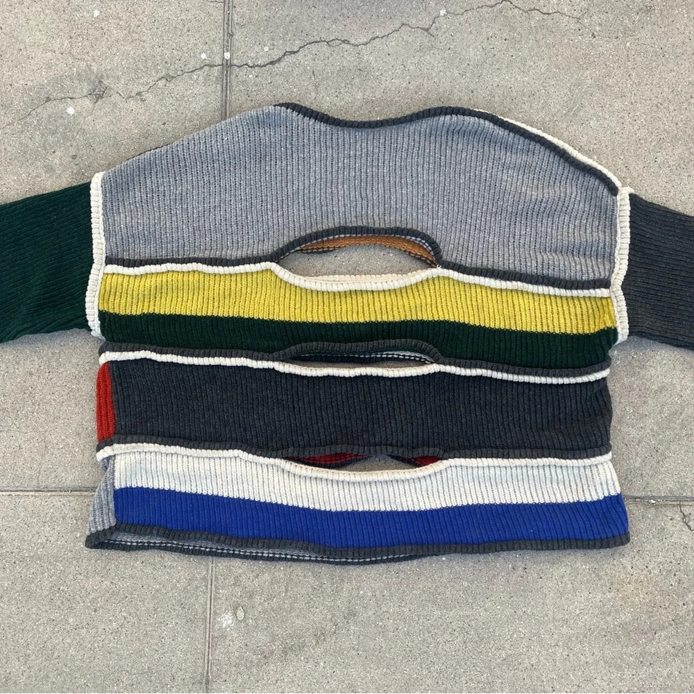 ECKHAUS LATTA CUTOUT SWEATER - Picture 2 of 8